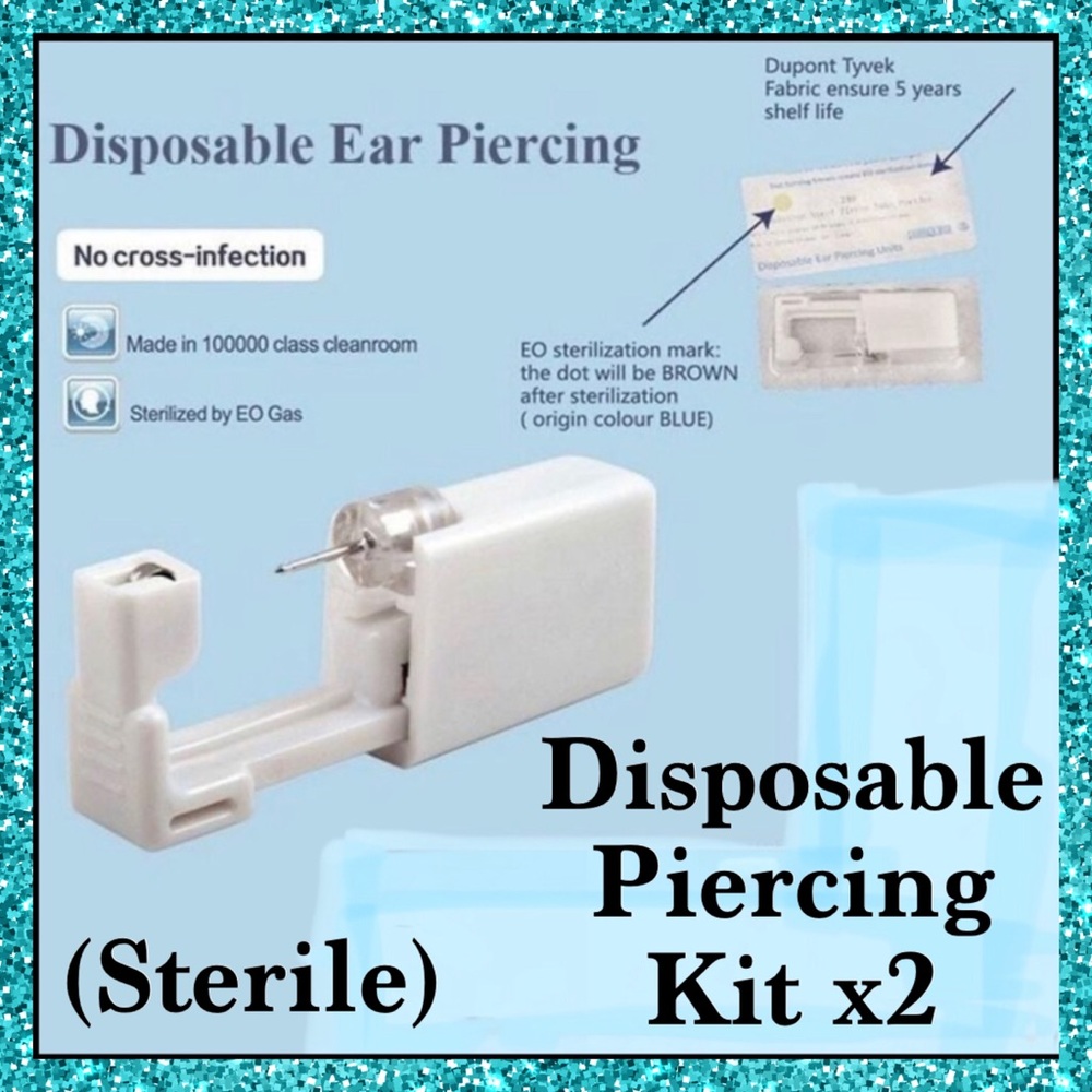 BNWT- Sterile Disposable Piercing Kit.